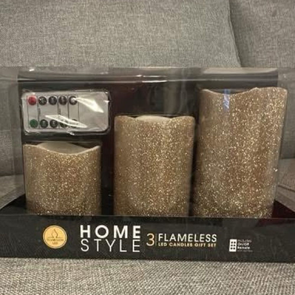 Home Style Flameless LED Candle Set